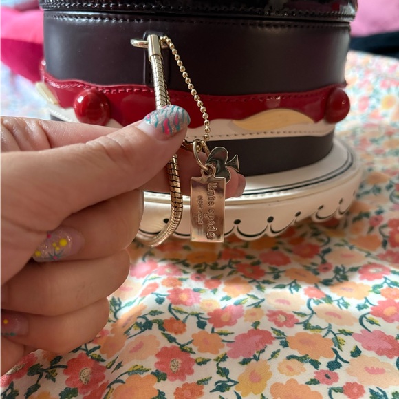 Kate Spade Red and White Clutch Wristlet - Picture 4 of 10